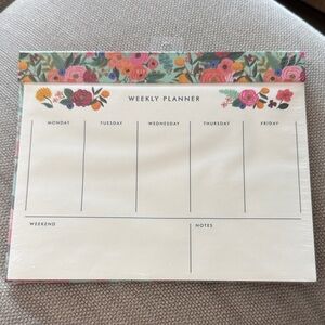 Rifle Paper Co. Weekly Desk Planner